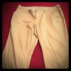 Boot Cut Khaki Pants