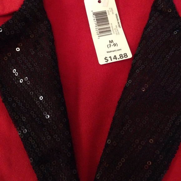 Red blazer