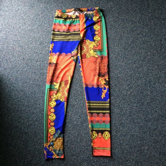 Brand New nasty gal baroque leggings
