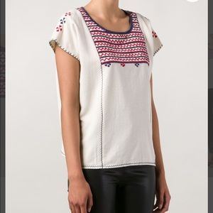 Ulla Johnson Embroidered shirt blouse