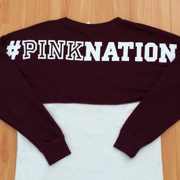 PINK Victoria's Secret Tops - #pinknation crew