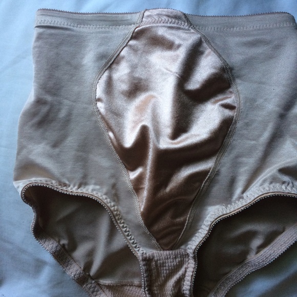 Beige High Waisted Slip