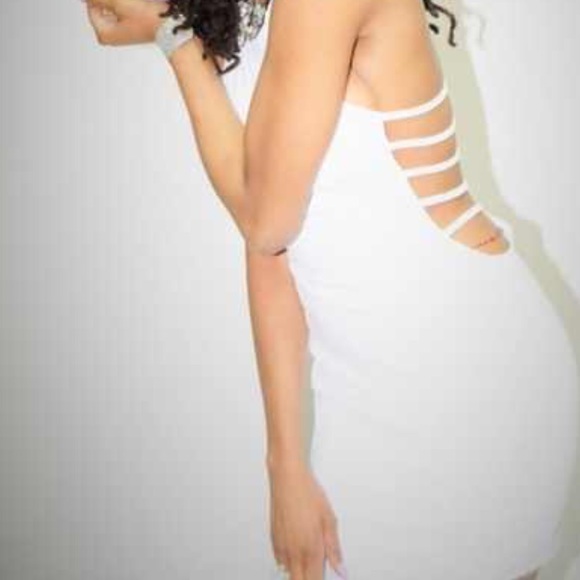 ADEYEMI HOLLOW SIDELESS DRESS - Picture 3 of 4