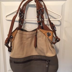 orYany Pebble Leather Sydney Large Hobo Bag