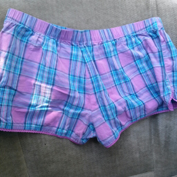 Sold Xhilaration Blue & Purple Boxer Shorts - Picture 2 of 3