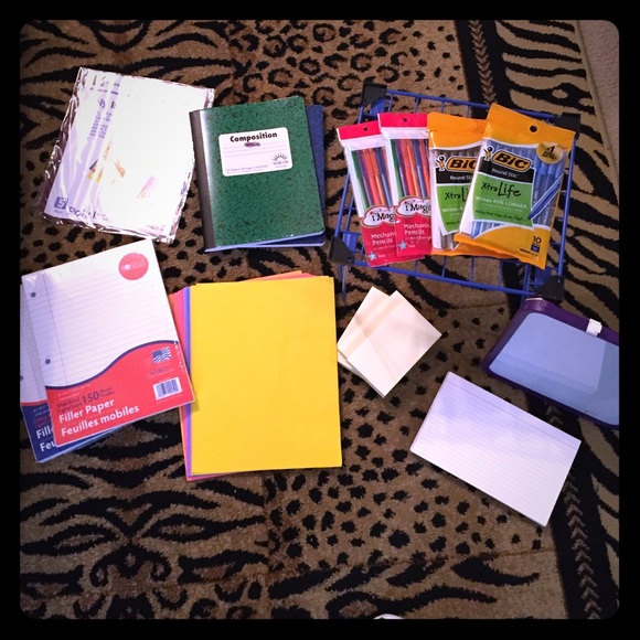 •SCHOOL SUPPLIES BUNDLE•