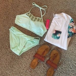 Mint bikini set