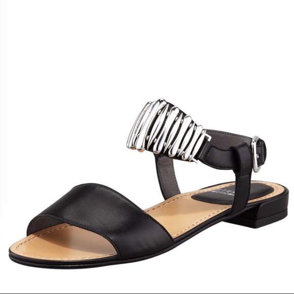 Stuart Weitzman Shoes - 🎉NWT! Stuart Weitzman Black Sandals !