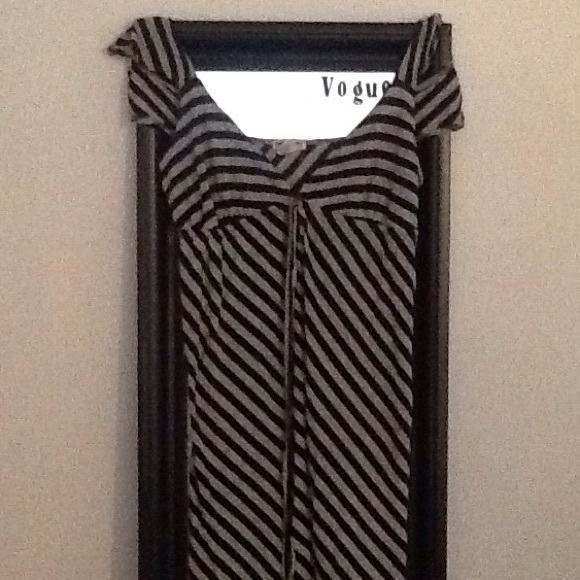 Black and white Beach Dress