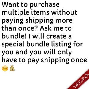 Bundle to pay shipping once