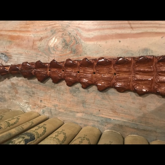 Kulu exotic crocodile belt main image 4
