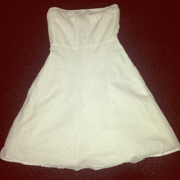 Strapless summer dress with pockets 😍😍😍