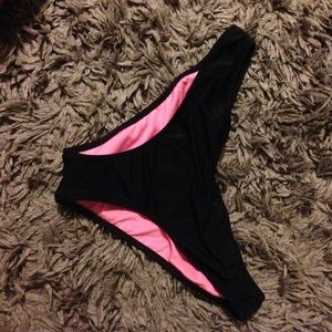 black cheeky bottoms from vs