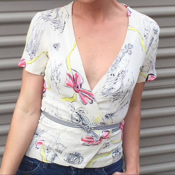 HOST PICK: Betsey Johnson Wrap Top