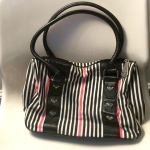 Striped Roxy handbag