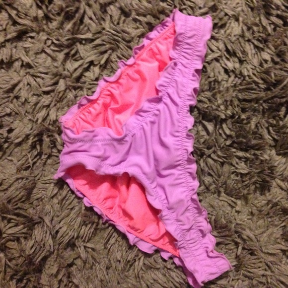 light purple cheeky bottoms from vs