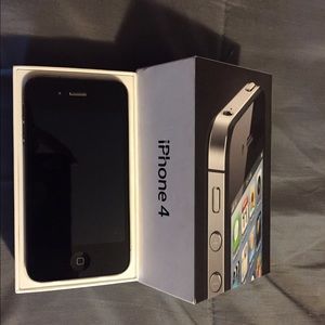 8 gb black Apple iphone 4 / iPod