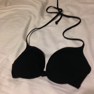 black push-up top from vs