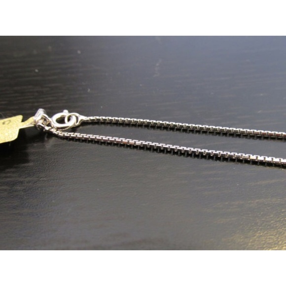 925 Sterling Silver Round Box Chain - Picture 2 of 2