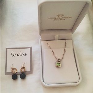 BUNDLE earrings and necklace