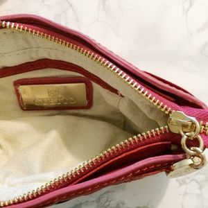 Gustto Bags - Gustto "Balma" Strawberry Leather Wristlet Gustto Bags - Gustto "Balma" Strawberry Leather Wristlet