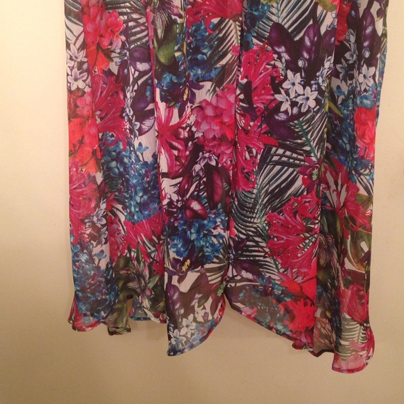 Lane Bryant Flower Print Dress - Picture 3 of 3