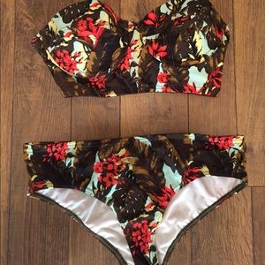 Urban Outfitters 'out from under' floral bikini.