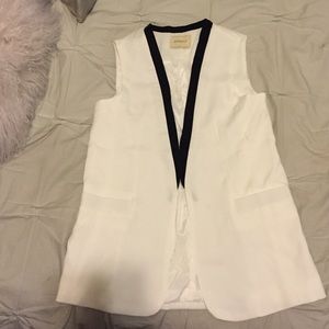 Deep V Sleeveless Vest