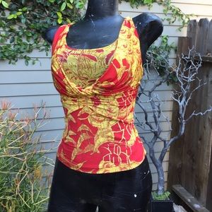 JUST CAVALLI AMAZING FITTED TOP.