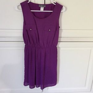 Purple dress size s
