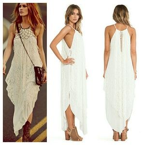 RePoshing! Free People Olympias Lace Dress