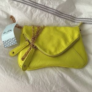 Neon yellow bag