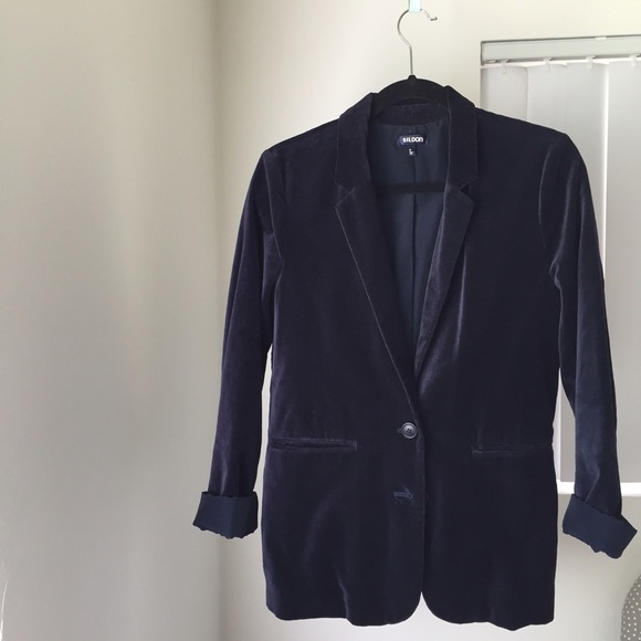 Tildon Velvet BF Tuxedo Blazer