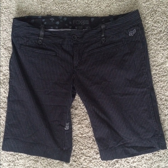Fox knee length shorts