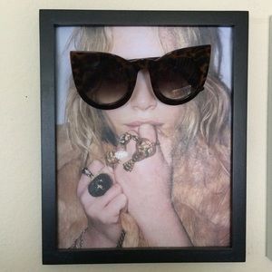 Round cat eye sunglasses