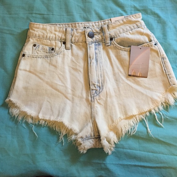 Urban outfitters high rise shorts