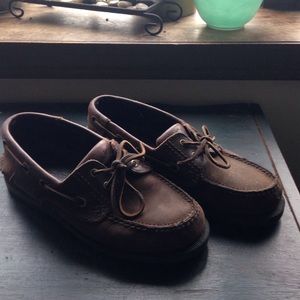 Men's Clarks brand boat shoes
