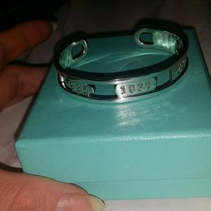 Tiffany & Co Silver 1837 Elements cuff.