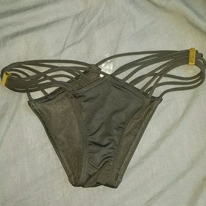 VS black bikini bottom