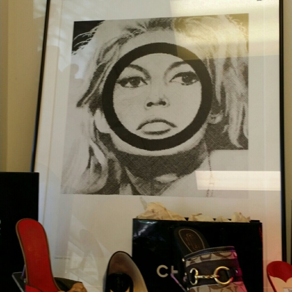 Bridget Bardot Framed print