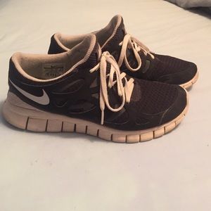 Black Nike Free Running Shoes Women's 9.5