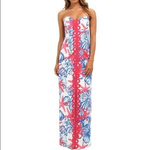 NWT She She Shells Angela Maxi Dress