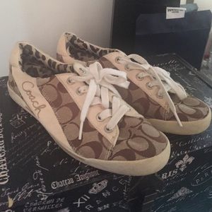 Super comfy coach sneakers