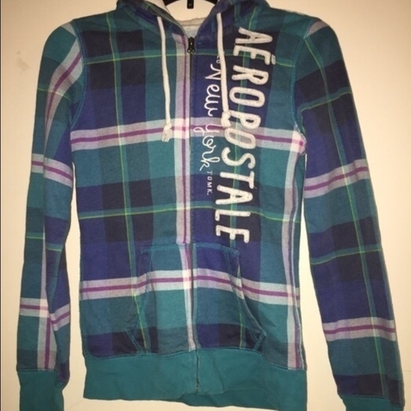 Plaid Multicolored Aeropostale Jacket