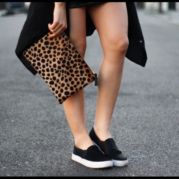 Steve Madden pony hair sneakers