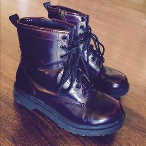 Deep Maroon Boots