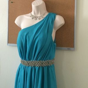 Blue Goddess Gown