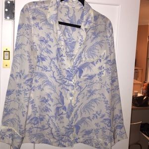 Equipment silk blouse