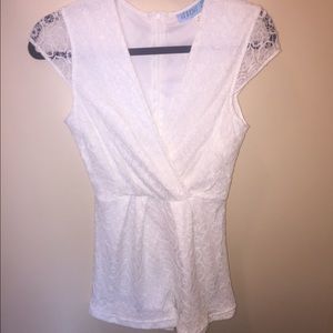 Fashion steal! White Romper