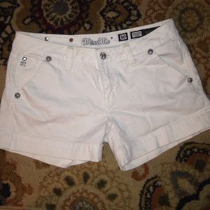 Miss Me Shorts white